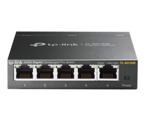 TP -Link Easy Smart TL -SG105E - Switch - 5 x 10/100/1000