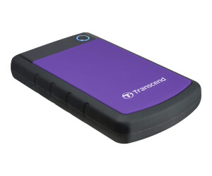 Transcend StoreJet 25H3P - Festplatte - 1 TB - extern (tragbar)