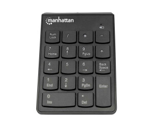 Manhattan Numeric Keypad, Wireless (2.4GHz), USB-A Micro...