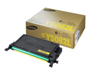 HP Samsung CLT-Y5082L - Hohe Ergiebigkeit - Gelb -...