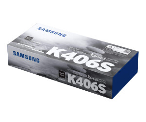 HP Samsung CLT -K406S - black - original - toner...