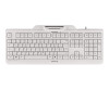 Cherry KC 1000 SC - keyboard - German - Pale