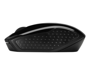 HP 200 - Maus - rechts- und linkshändig - optisch - kabellos - 2.4 GHz - kabelloser Empfänger (USB)