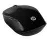HP 200 - Maus - rechts- und linkshändig - optisch - kabellos - 2.4 GHz - kabelloser Empfänger (USB)
