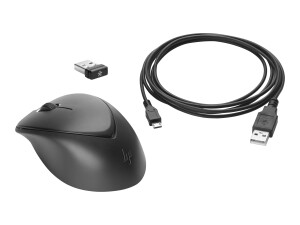 HP Premium - Maus - rechts- und linkshändig - Laser...