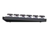 Logitech Master Series MX Mechanical Mini - Tastatur - hinterleuchtet - kabellos - Bluetooth LE - QWERTY - Nordisch (Dänisch/Finnisch/Norwegisch/Schwedisch)