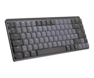 Logitech Master Series MX Mechanical Mini - keyboard - backlit - wireless - Bluetooth Le - Qwerty - Nordic (Danish/Finnish/Norwegian/Swedish)