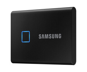 Samsung T7 Touch MU -PC1T0K - SSD - encrypted - 1 TB -...