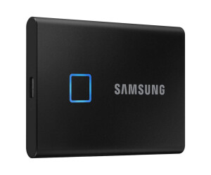 Samsung T7 Touch MU-PC1T0K - SSD - verschlüsselt - 1 TB - extern (tragbar)