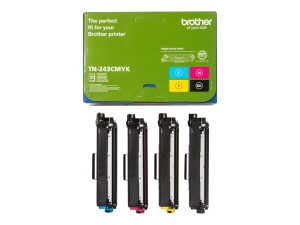Brother TN243CMYK Value Pack - 4er-Pack - Schwarz, Gelb,...