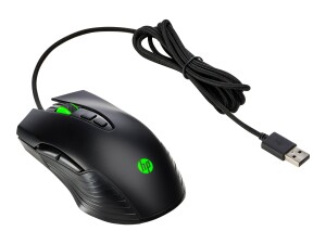 HP X220 Backlit Gaming - Maus - optisch - 7 Tasten