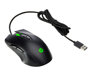 HP X220 Backlit Gaming - Mouse - Visually - 7 keys