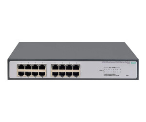 HPE 1420-16G - Switch - unmanaged - 16 x 10/100/1000