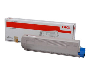 Oki black - original - toner cartridge - for OKI MC853