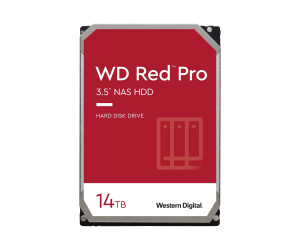 WD Red Pro NAS Hard Drive WD141KFGX - hard drive - 14 TB - Intern - 3.5 "(8.9 cm)