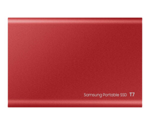 Samsung T7 MU-PC500R - SSD - verschlüsselt - 500 GB - extern (tragbar)
