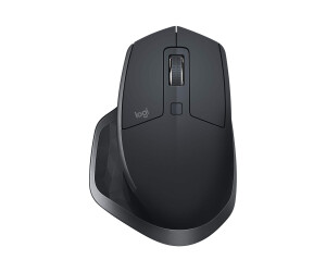 Logitech MX Master 2S - Maus - Laser - 7 Tasten - kabellos - Bluetooth, 2.4 GHz - kabelloser Empfänger (USB)