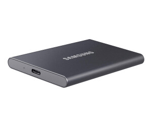 Samsung T7 MU-PC1T0T - SSD - verschlüsselt - 1 TB - extern (tragbar)