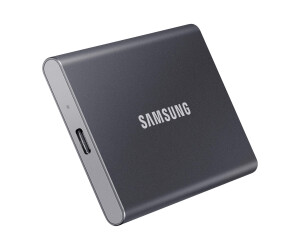 Samsung T7 MU-PC1T0T - SSD - verschlüsselt - 1 TB - extern (tragbar)