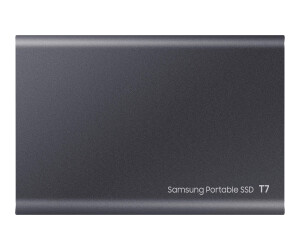 Samsung T7 MU-PC2T0T - SSD - verschlüsselt - 2 TB - extern (tragbar)