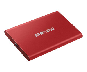 Samsung T7 MU-PC1T0R - SSD - verschlüsselt - 1 TB -...