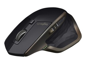 Logitech MX Master - Maus - Laser - 5 Tasten - kabellos - Bluetooth, 2.4 GHz - kabelloser Empfänger (USB)