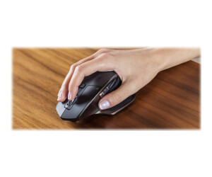 Logitech MX Master - Maus - Laser - 5 Tasten - kabellos - Bluetooth, 2.4 GHz - kabelloser Empfänger (USB)
