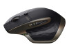 Logitech MX Master - Maus - Laser - 5 Tasten - kabellos - Bluetooth, 2.4 GHz - kabelloser Empfänger (USB)