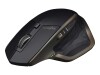 Logitech MX Master - Maus - Laser - 5 Tasten - kabellos - Bluetooth, 2.4 GHz - kabelloser Empfänger (USB)