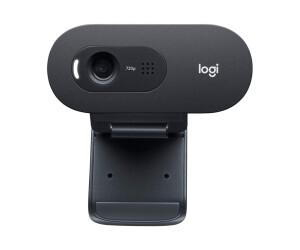 Logitech C505 - Webcam - Farbe - 720p - feste Brennweite