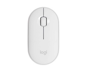 Logitech Pebble M350 - Maus - optisch - 3 Tasten - kabellos - Bluetooth, 2.4 GHz - kabelloser Empfänger (USB)