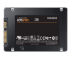 Samsung 870 EVO MZ -77E2T0B - SSD - encrypted - 2 TB - Intern - 2.5 "(6.4 cm)