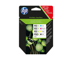 HP 950XL/951XL Combo Pack - 4er-Pack - mit hoher...