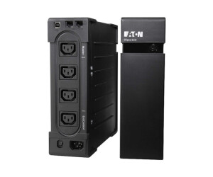 Eaton Ellipse ECO 650 IEC - UPS (assembled in rack/external) - AC 230 V - 400 watts - 650 VA - Output connections: 4 - 2U - 48.3 cm (19 ")
