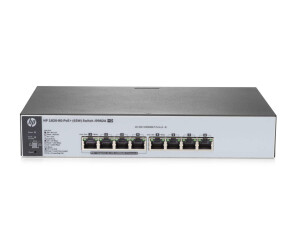 HPE 1820-8G - Switch - managed - 4 x 10/100/1000 (PoE+)