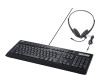 Fujitsu KB950 Phone - set made of keyboard and headphones