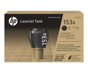 HP 153a - black - original - laser jet - toner cartridge (W1530A)