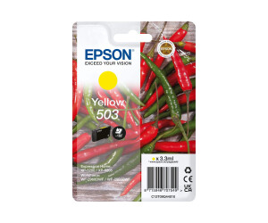 Epson 503 - 3.3 ml - XL - yellow - original - blister...