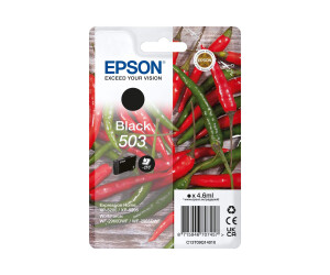 Epson 503 - 4.6 ml - black - original - blister with RF-...