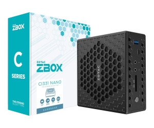 ZOTAC ZBOX C Series CI331 nano - Barebone - Kompakt-PC