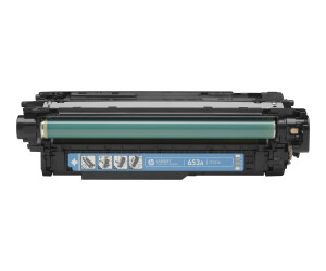 HP 654A - Cyan - original - LaserJet - Tonerpatrone (CF331A)