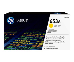 HP 653A - Gelb - original - LaserJet - Tonerpatrone (CF322A)