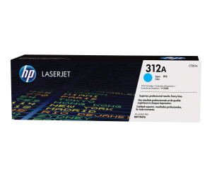 HP 312A - Cyan - original - LaserJet - Tonerpatrone (CF381A)