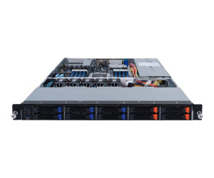 Gigabyte R152 -P31 (Rev. 100) - Server - Rack Montage - 1U - 1 x Altra - RAM 0 GB - SAS/PCI Express - Hot -Swap 6.4 cm (2.5 ")