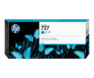 HP 727 - 300 ml - with a high capacity - cyan