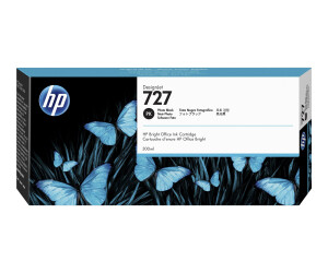 HP 727 - 300 ml - with a high capacity - photo black