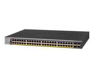 Netgear Pro GS752TPP - Switch - L3 - Smart - 48 x 10/100/1000 (POE+)