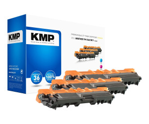 KMP Multipack B -T58CMY - 3 -pack - with high capacity -...