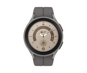 Samsung Galaxy Watch5 Pro - 45 mm - titanfarben grau -...
