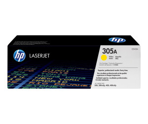 HP 305A - Gelb - original - LaserJet - Tonerpatrone (CE412A)